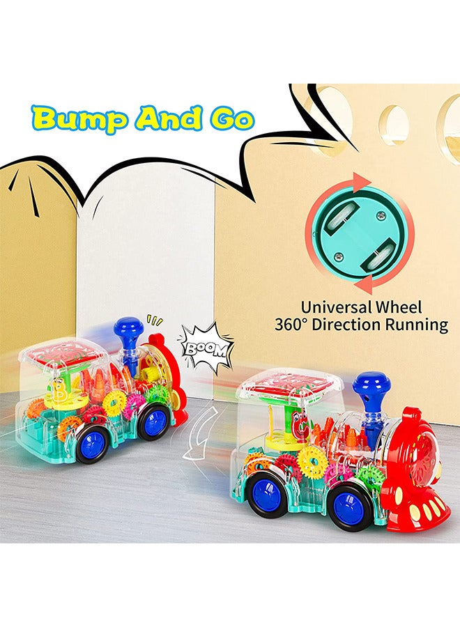 Baby Toys Suitable for Boys and Girls Aged 6 to 12 Months Electric Train Toys with Cool Lighting and Sound Effects Are Ideal for Children's Birthday Gifts - Image 5