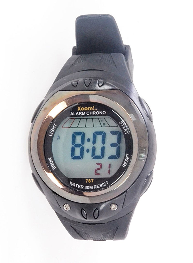 Xoom Digital Wrist Watch Silicone Cord Digital Wrist Watch Sports Wrist Watch Water Resistant - Image 1