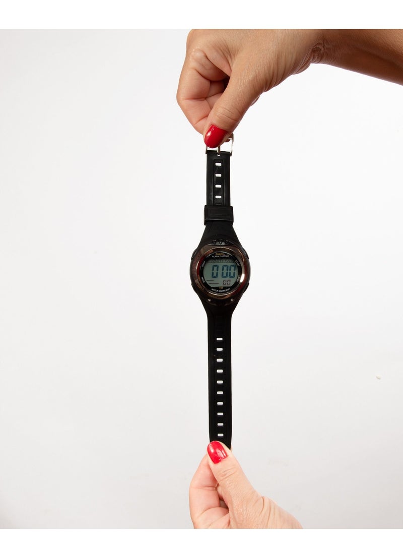 Xoom Digital Wrist Watch Silicone Cord Digital Wrist Watch Sports Wrist Watch Water Resistant - Image 5