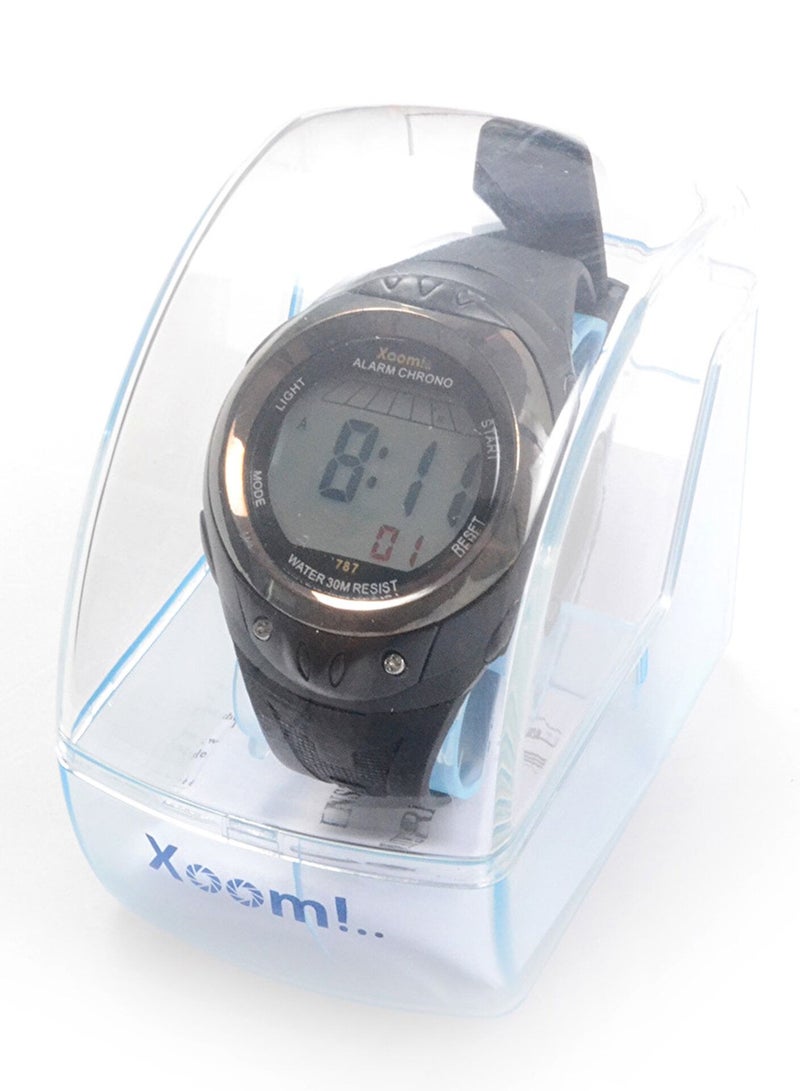 Xoom Digital Wrist Watch Silicone Cord Digital Wrist Watch Sports Wrist Watch Water Resistant - Image 2