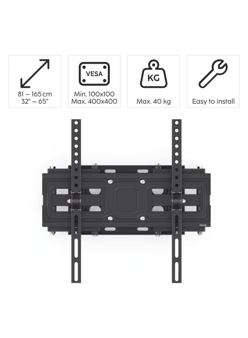FULLMOTION TV Wall Bracket 165 cm Scissor Arms Black - Image 2