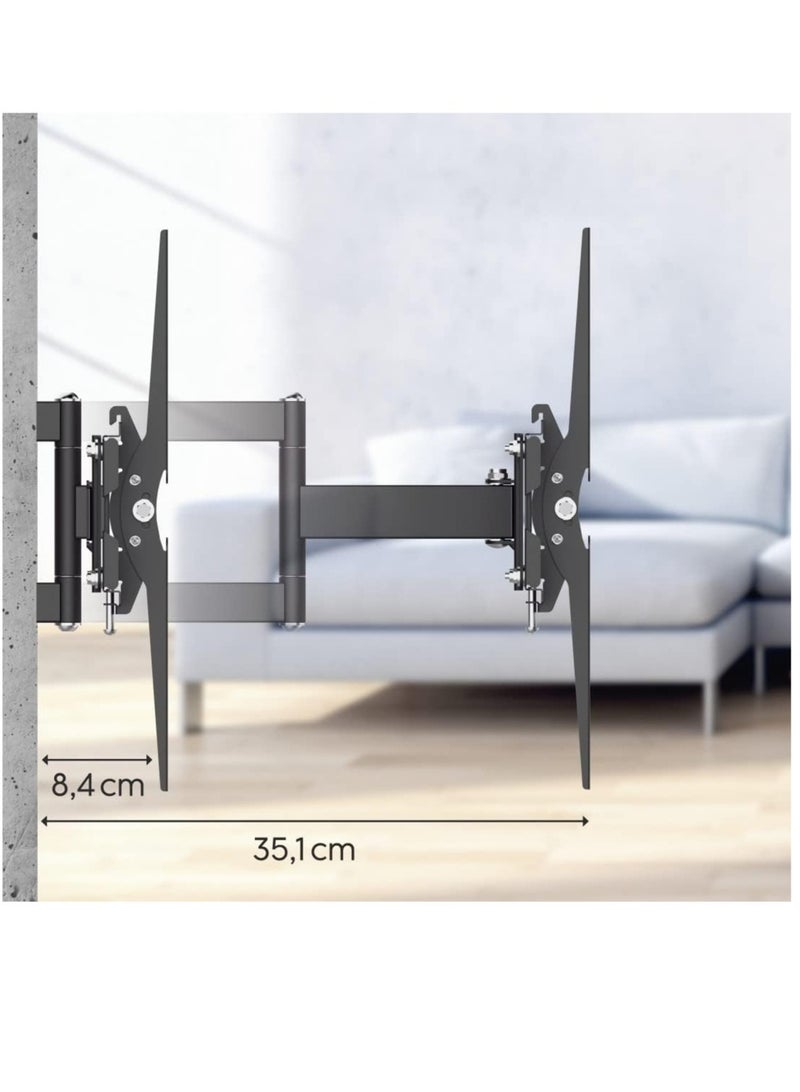 FULLMOTION TV Wall Bracket 165 cm Scissor Arms Black - Image 5