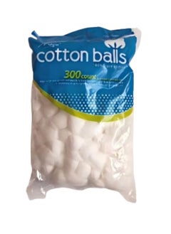 20 20 Planet CARE EVERYDAY 300 pieces Ultra-Soft Cotton Ball Absorbent Cotton Balls Bulk for Face Small White Cotton Balls for Nail Polish Remover Mini Medium Makeup Remover  - Image 1