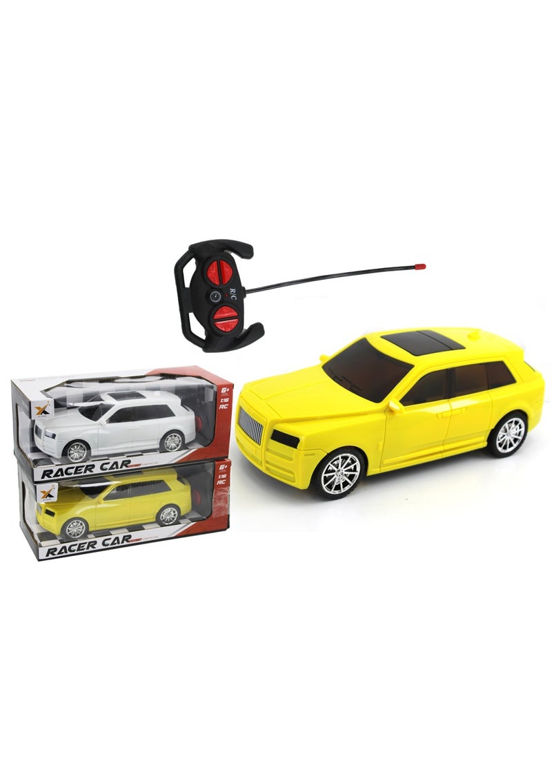 AL QADAH - Plastic Rolls Rayce Car Toy Remote Control 24x10x7.5Cm. - Image 1