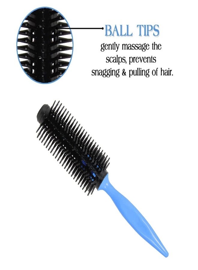 مابل فرشاة شعر دائرية من خشب القيقب للرجال والنساء | أداة تصفيف الشعر | عبوة من 3 فرش دائرية لتصفيف الشعر (قد يختلف اللون) - Image 4