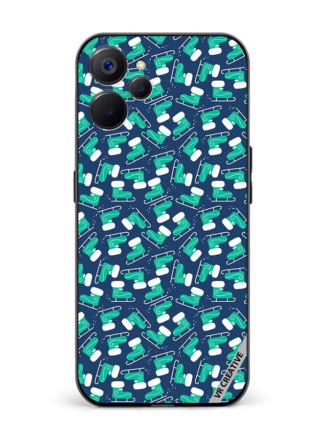 VR CREATIVE Protective Case Cover For Realme 10 5G Mix Pattern Design Multicolour - Image 1