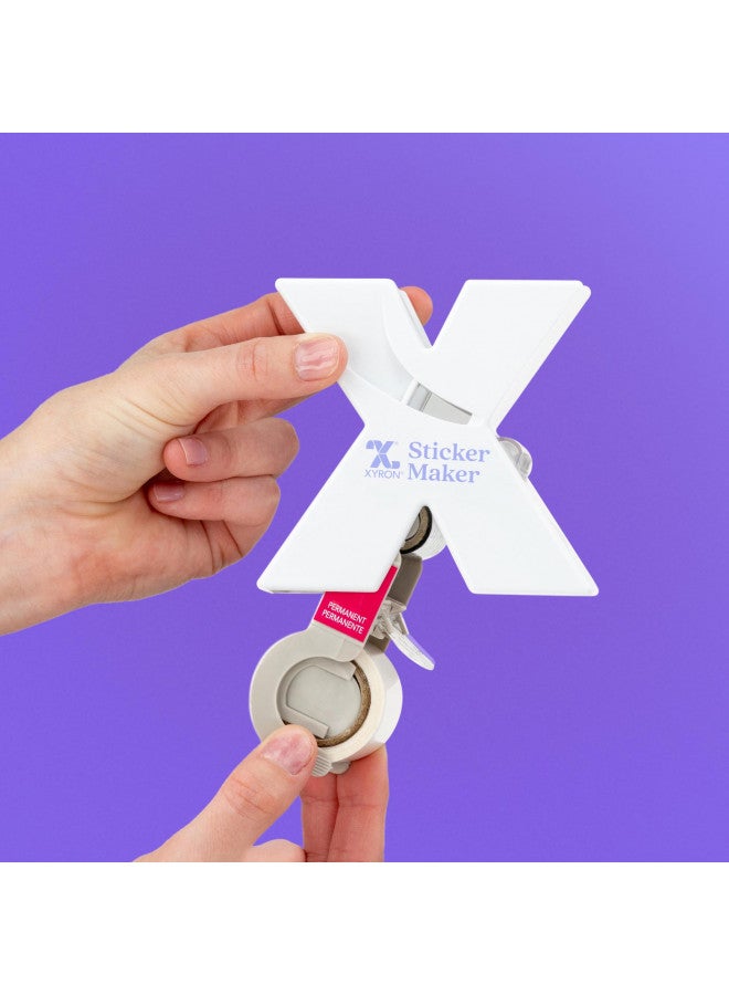 Xyron Permanent Adhesive Refill for X150 Sticker Maker, 1.5" x 20', Refill Cartridge (AT155-20) - Image 3