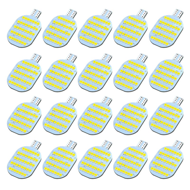 ACOHUIKE Super Bright T10 921 922 912 LED Bulbs for 12V RV Ceiling Dome Light RV Indoor Lights Camper Trailer Motorhome Marine Boat Dome Interior Light (Pack of 20, White) - Image 1