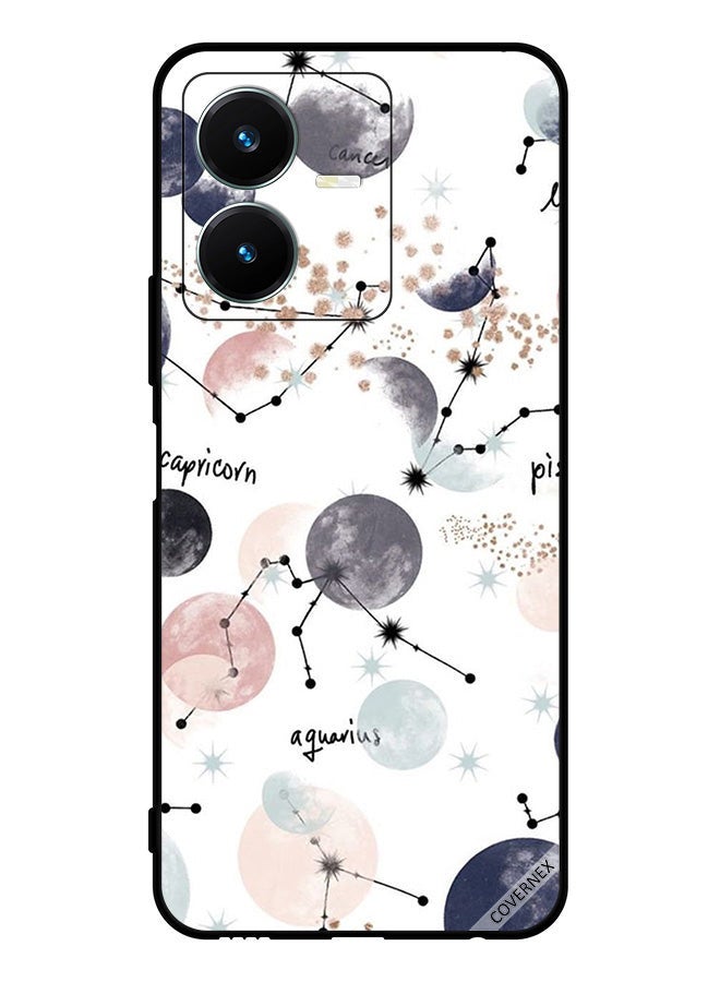 Covernex Protective Case Cover For vivo Y22 Planets Paint Art - Image 1