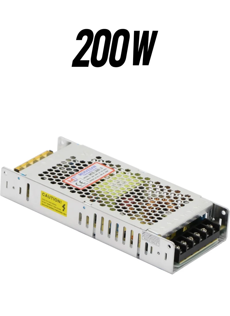 Mervesan MTE-200-24 Metal Case LED Adapter