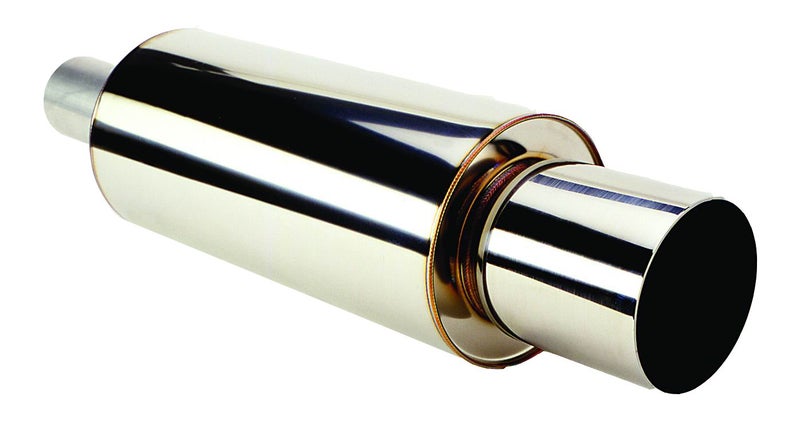 HKS HKS-3106-EX007 3106-EX007 Universal Stainless Hi-Power Muffler - Image 1