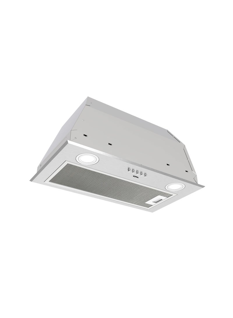 CM STILO, 52 CM, BUILT-IN, ACCESSORIES : CHARCOAL FILTER, GREASE FILTER : ALUMINIUM PANEL, OUTLET : 150 MM, MOTOR UNIT : JC 1, SPEED : 3, AIR CAPACITY : 400 M3/H - Image 3