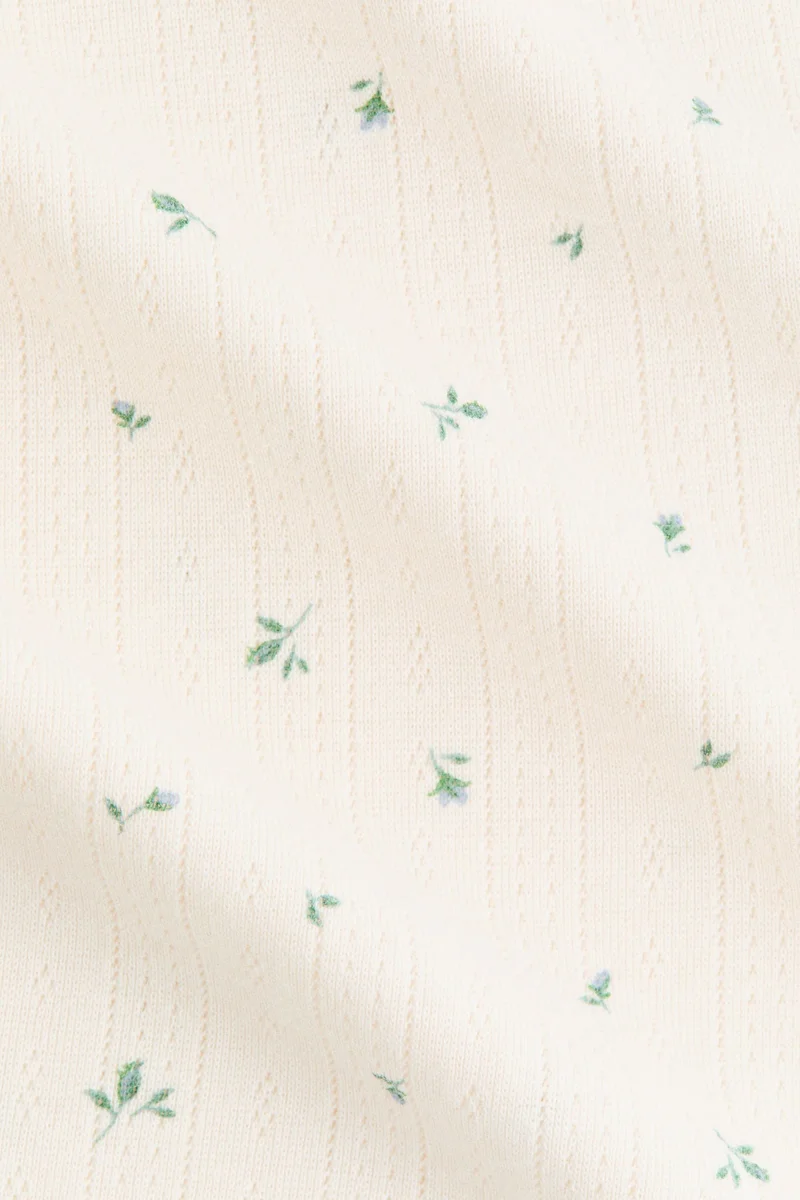 اتش اند ام بنطلون بيجاما من نسيج مسامي