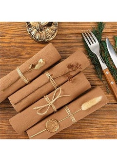 Linen Napkins Caramel  Spring Cloth Napkins Bulk Washable Cotton Napkins Set of 6 17x17 for Wedding Party Bridal Baby Shower Birthday Table Decorations - pzsku/Z51C2CA964834EB4552C2Z/45/_/1740515389/2a4b5b5b-f521-4e48-a632-bf138e7fc81d