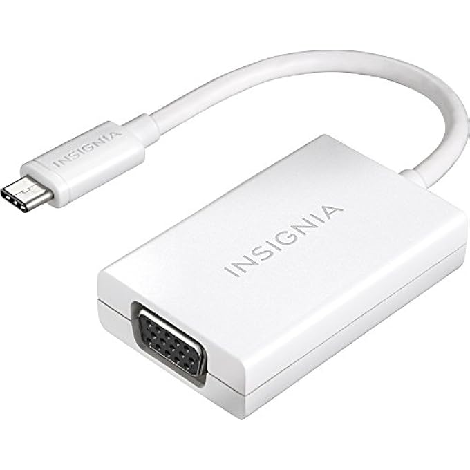 ? - USB TYPE-C-TO-VGA ADAPTER - WHITE