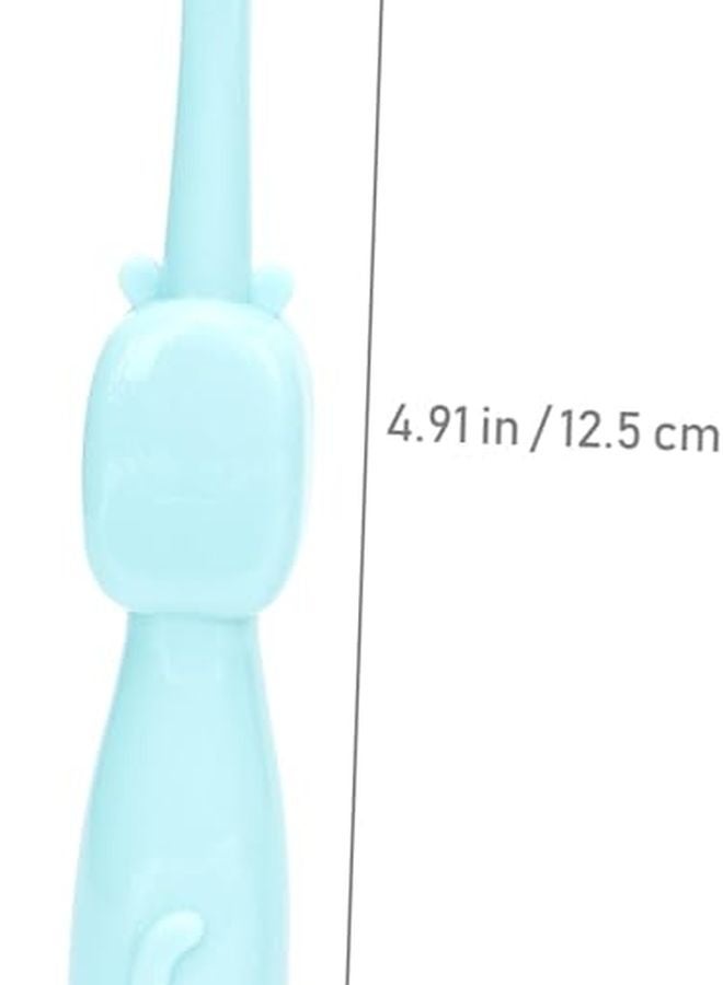 3PCS Cartoon Elephant Baby Toothbrush Set Soft Bristles For Kids Oral Care - Image 3