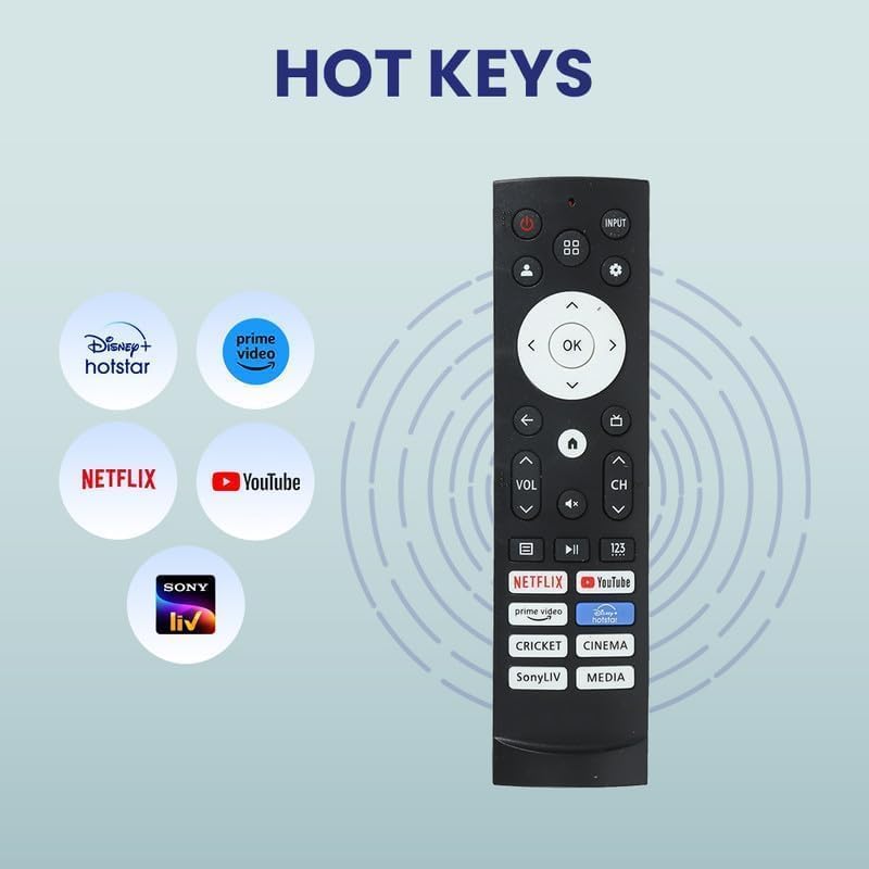 ALERHA Compatible with Hisense Tv Remote Original ERF3T920H Model Suitable for Led UHD HD Hisense Television Remote Control(Without Voice) - Image 2