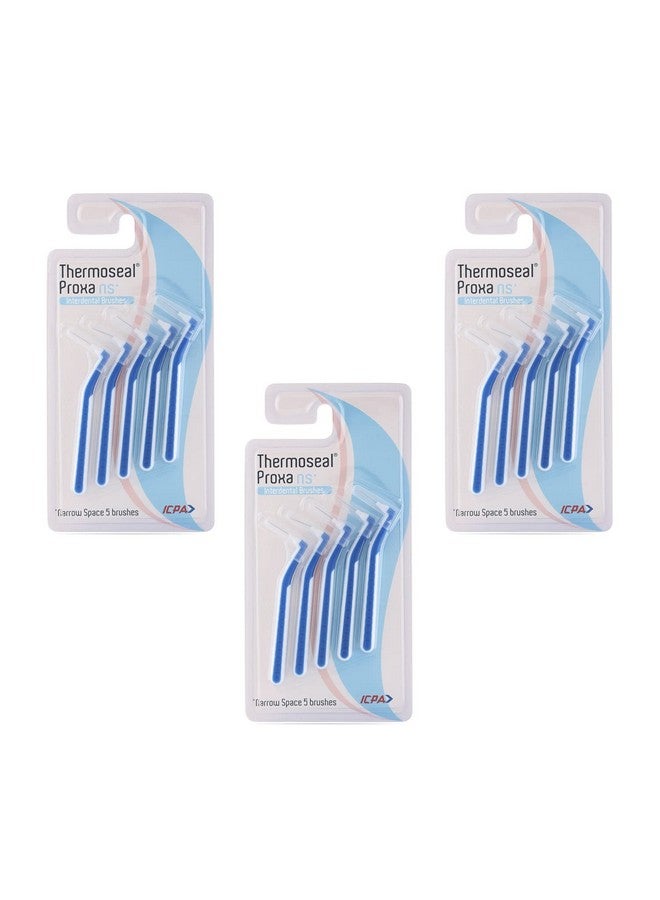 ICPA Thermoseal Proxa Narrow Space Brush,Manual,For Adults(Multicolor,Pack Of 3) - Image 1