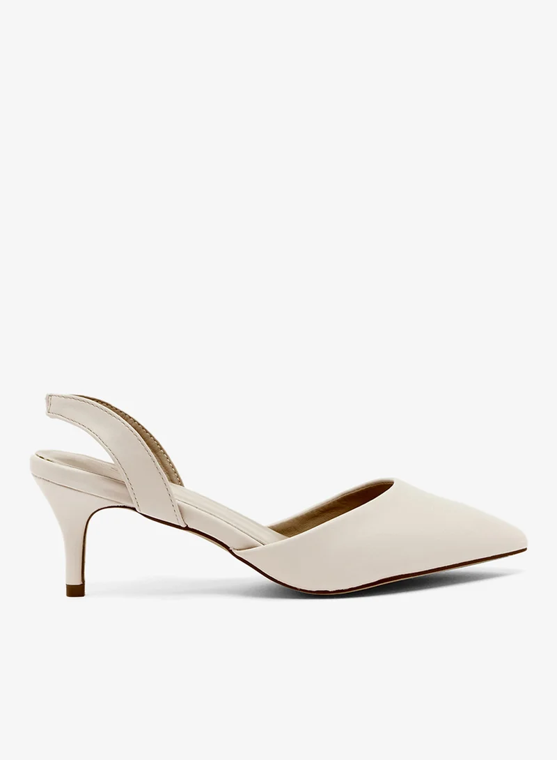 ELLA Mid Heel Pump With Slingback