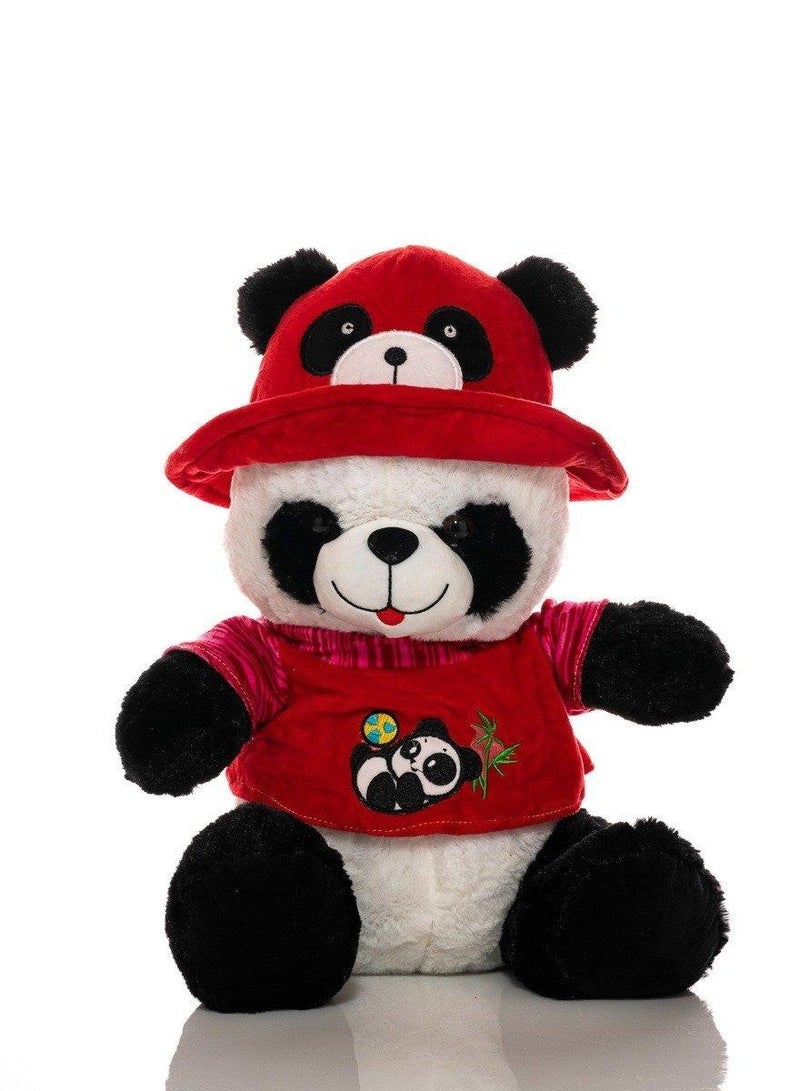 UNIVERSAL TOYS Fashion Icon Panda: 12-Inch Modern Panda Plush Toy, Bright Colors, Perfect Gift for Kids & Adults | Trendy & Stylish Panda with Elegant Design | Premium Quality Toy  - Image 1