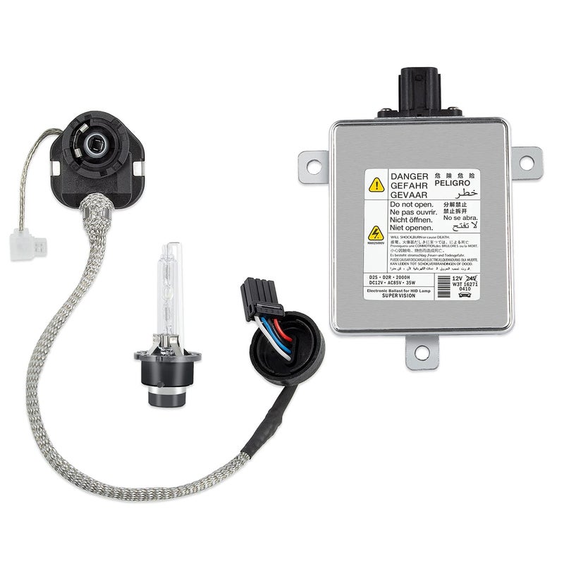 RANSOTO W3T19371 Xenon HID Headlight Ballast Compatible with Acura TL TSX ZDX MDX RDX ILX Honda Accord Odyssey Mazda 3 5 CX-5 Mitsubishi Lancer with Igniter D2S Bulb Replaces W3T16271 W3T15671 - Image 1