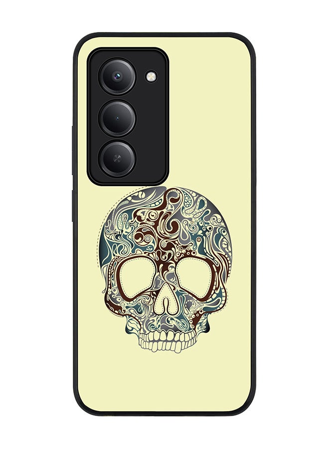 Stylizedd For Xiaomi Redmi 15 5G Case,Slim fit Camera Protection, Shockproof Thin Phone cover  - Skully Tattoo - Image 1