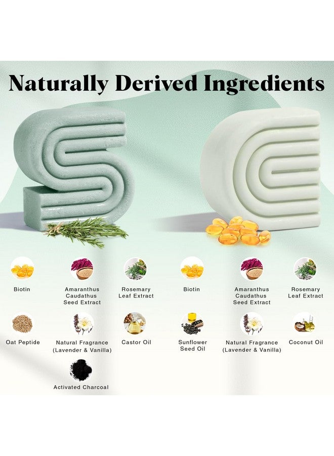 كيتش مجموعة شامبو وبلسم كيتش روزماري والبيوتين للشعر الخفيف - قطعتان من شامبو وبلسم مكثف للرجال والنساء، تركيبة لتكثيف الشعر وإعادة نموه، خالية من البارابين - Image 2