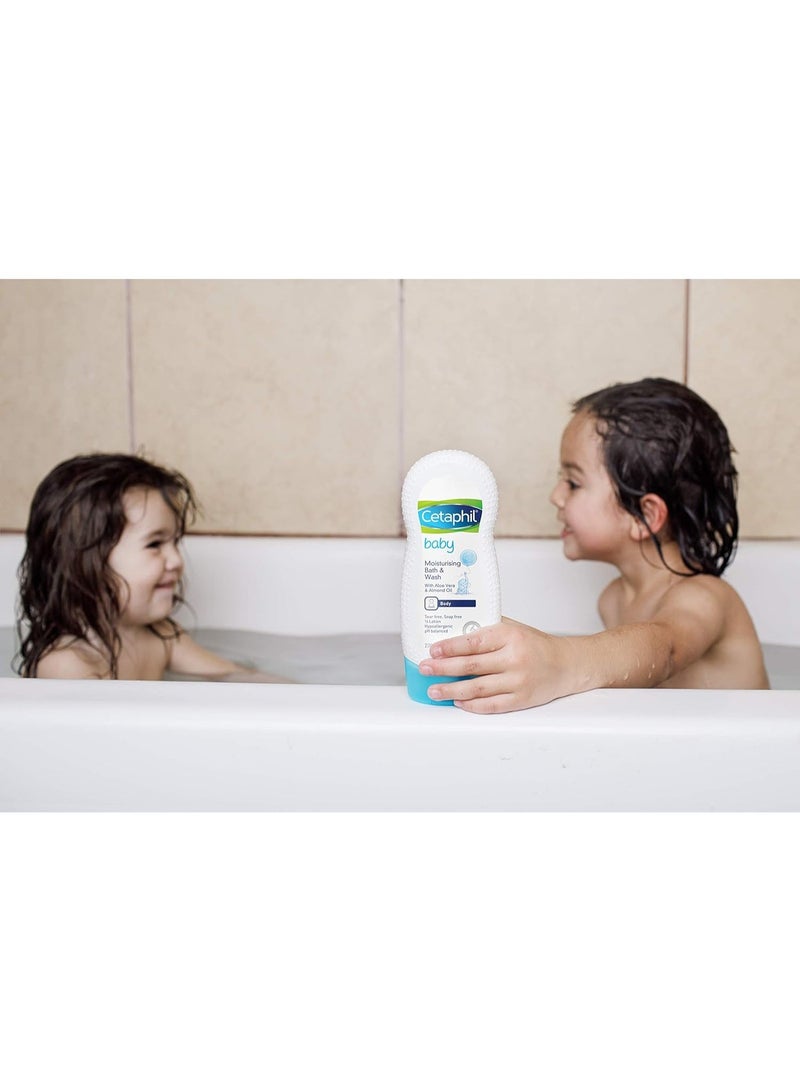 سيتافيل غسول استحمام سيتافيل بيبي المرطب بخلاصة الآذريون العضوي 230 مل - Image 3