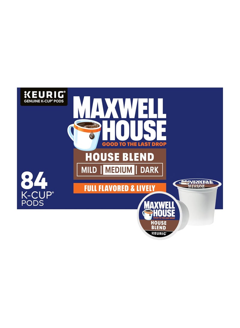 MAXWELL HOUSE House Blend COFFEE, K-CUP Pods, 84 Count