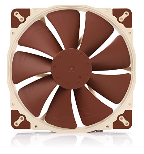 Noctua NF-A20 5V PWM, Premium Quiet Fan with USB Power Adaptor Cable, 4-Pin, 5V Version (200x30mm, Brown) - Image 4