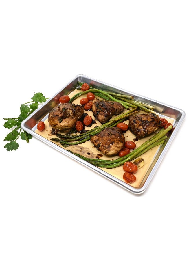 Norpro Norpro, Aluminum 3274 Jelly Roll Baking Sheet, 13 inches x 9.5 inches x 1 inch  - Image 5