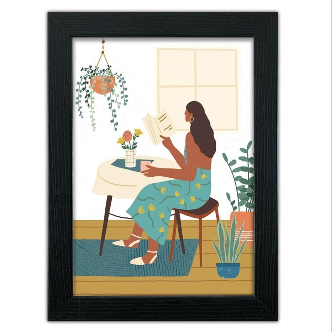 PHOTO FRAME PICTURE FRAME CERTIFICATE FRAME FREESTANDING WALL MOUNTABLE BLACK A5 15 X 21 CM