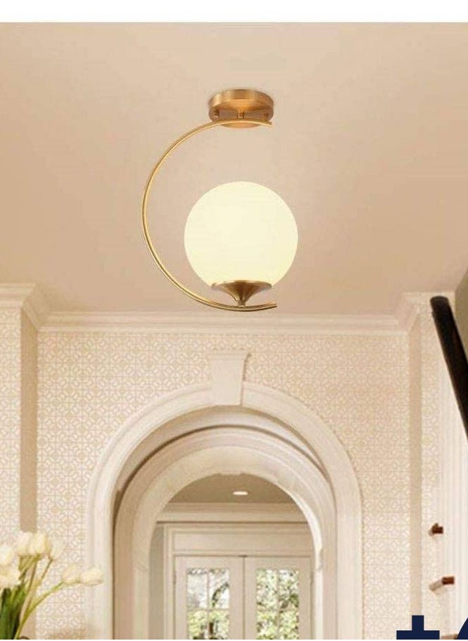 Ceiling Lamp-Gold