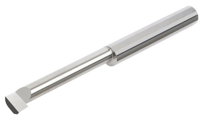 BB-2901500 Boring Tool - Right Hand, .310" Min Bore Dia, 1-1/2" Max Bore Depth, .072" Proj, .1338" Offset, .006" Corner Rad, .006" Radius, 5/16" Shank Dia, 2-1/2" OAL, Uncoated