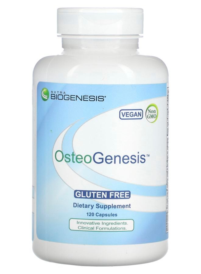 Nutra BioGenesis OsteoGenesis 120 Capsules - Image 1