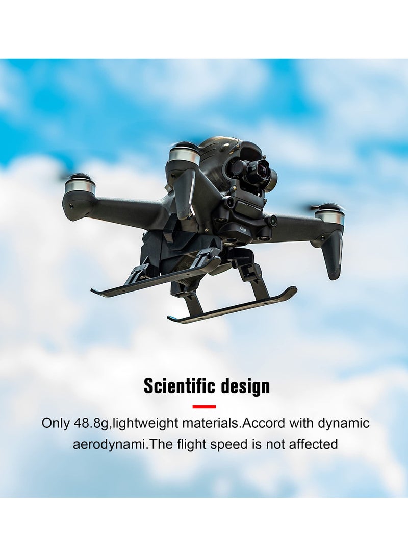 SYOSI ساق هبوط قابلة للطي من SYOSI، ملحقات تمديد ساق الهبوط لطائرة DJI FPV القابلة للطي، ساق مرتفعة موسعة - Image 5
