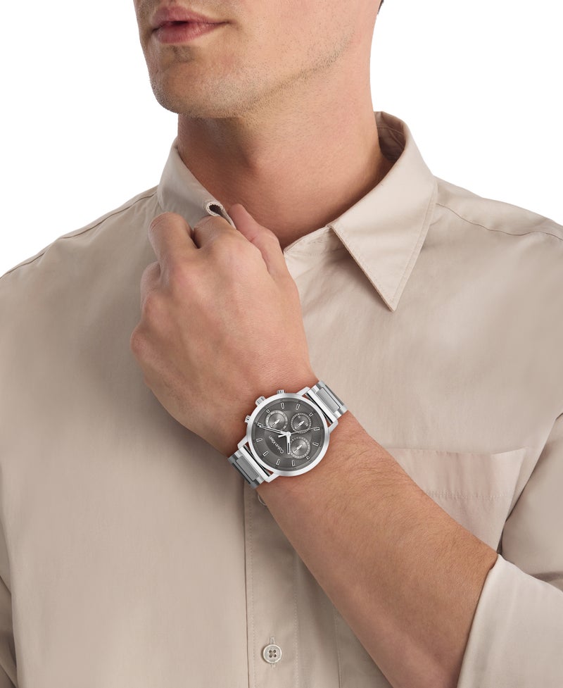 CALVIN KLEIN ساعة رجال بحالة من الفولاذ المقاوم للصدأ متعددة الوظائف دائرية - Image 4