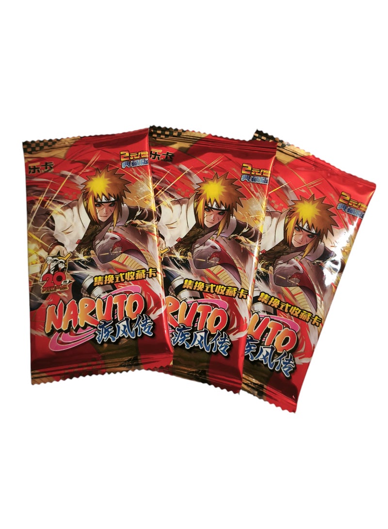 Naruto Game Cards 3 Packets Each with 3 Cards Making Total 9 Cards - Image 1