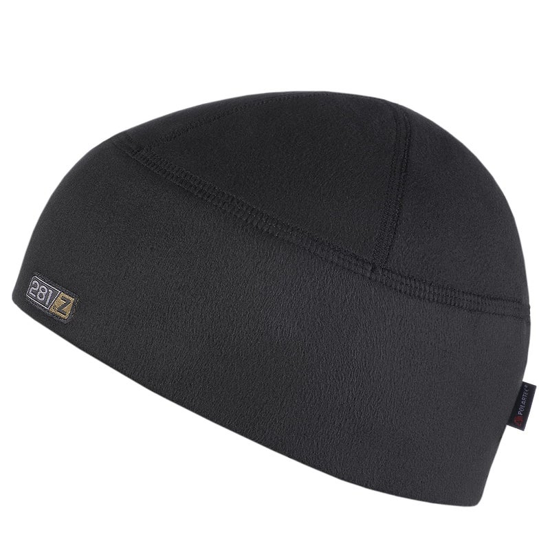 281Z Polartec Wind Pro Winter Skull Cap - Military Tactical Outdoor Sport - Watch Cap Fleece Beanie (Black, Medium) - Image 2