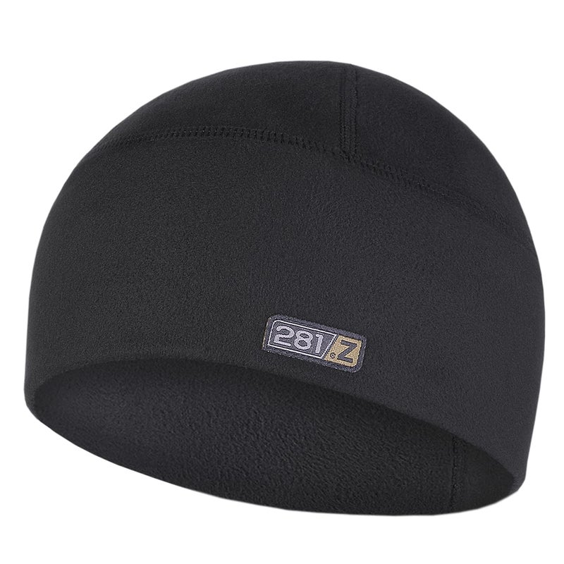 281Z Polartec Wind Pro Winter Skull Cap - Military Tactical Outdoor Sport - Watch Cap Fleece Beanie (Black, Medium) - Image 1