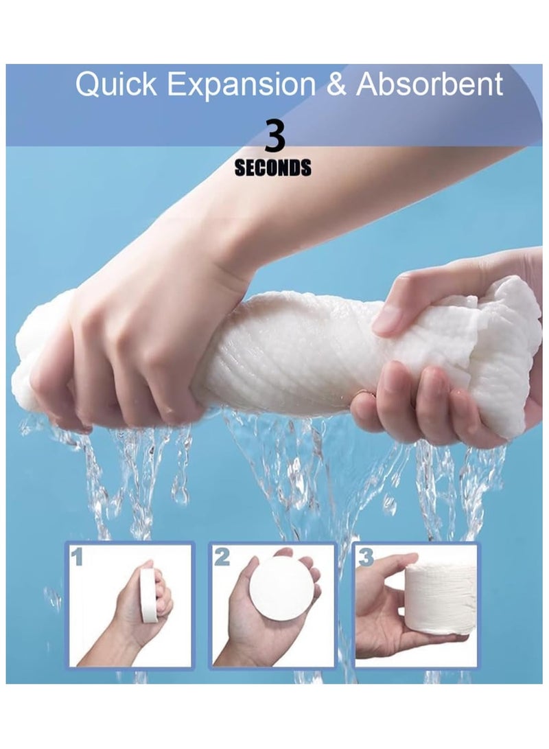 Large Compressed Towel, 55 x 27'' Disposable Cotton Bath Towels,Portable Light and Reusable,Suitable for Hiking, Camping,Beach,Swimming and Traveling  - Image 5