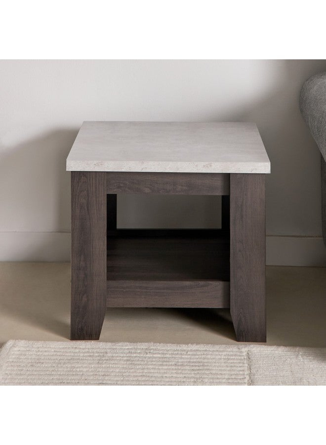 Sky Wooden Top End Table 60 x 50 x 60 cm