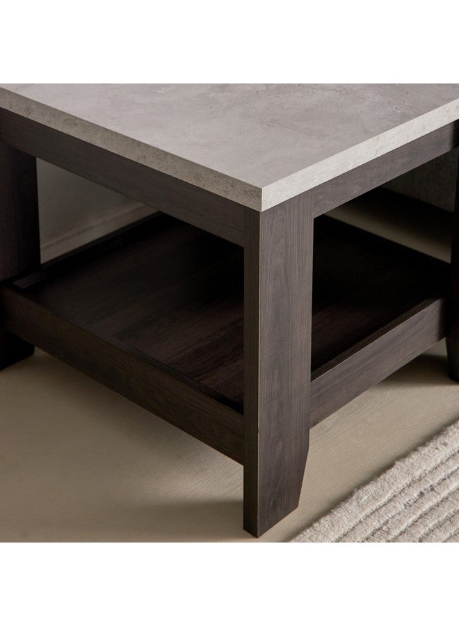 Sky Wooden Top End Table 60 x 50 x 60 cm
