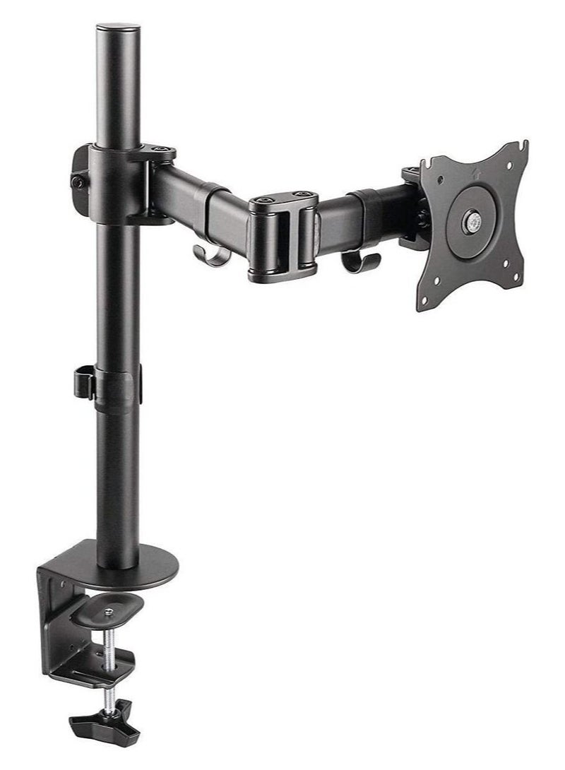 Single Monitor Arm Desk Mount | For 17-32 Inches | Full Motion Swivel Long Arm with Gas Spring | Height Adjustable LCD Monitor Mount. - Image 1