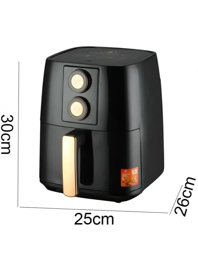 TOSCANA U 5.2L 1500W Air Fryer with Temperature Control - Image 3