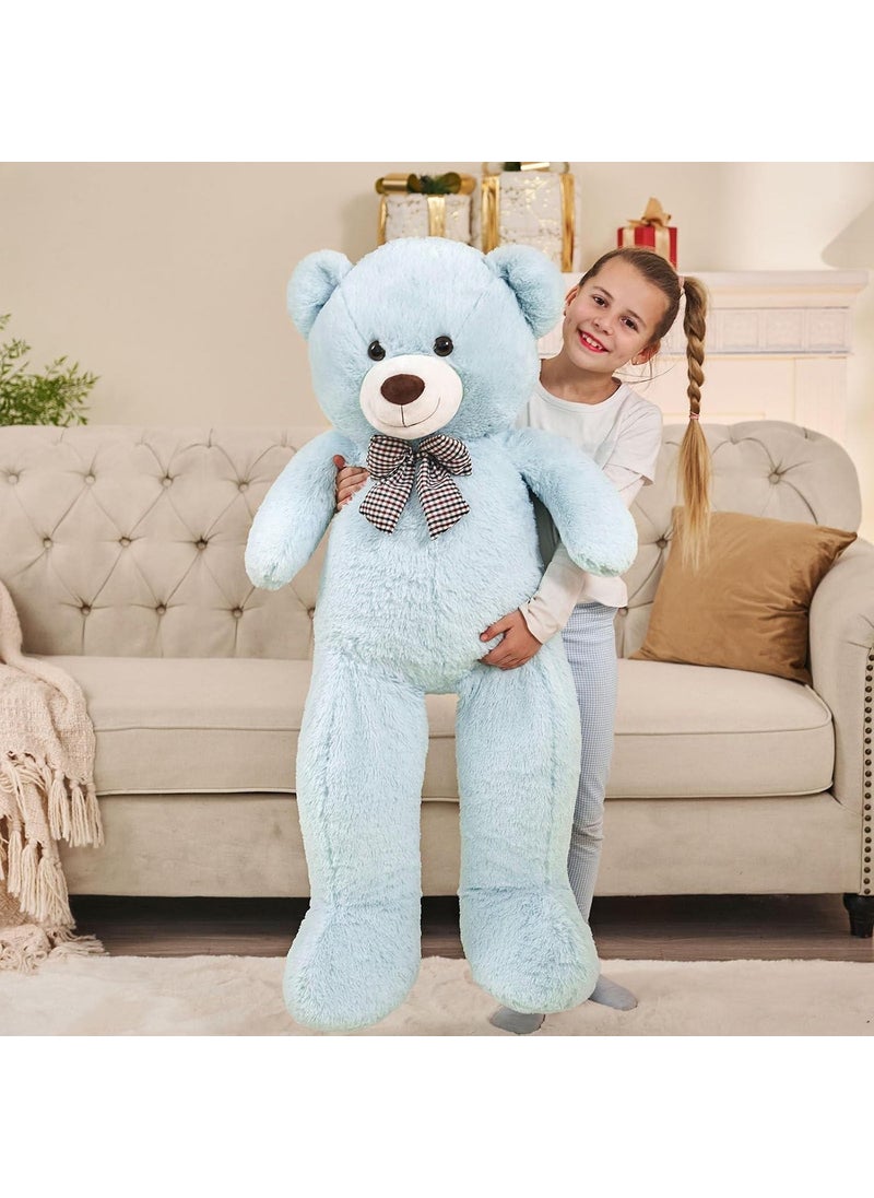 SOLE Special for Lovers - 140 Cm Giant Size Cute Plush Big Bear with Bow Tie - 100% Local, Plush Teddy Bear  - Image 3
