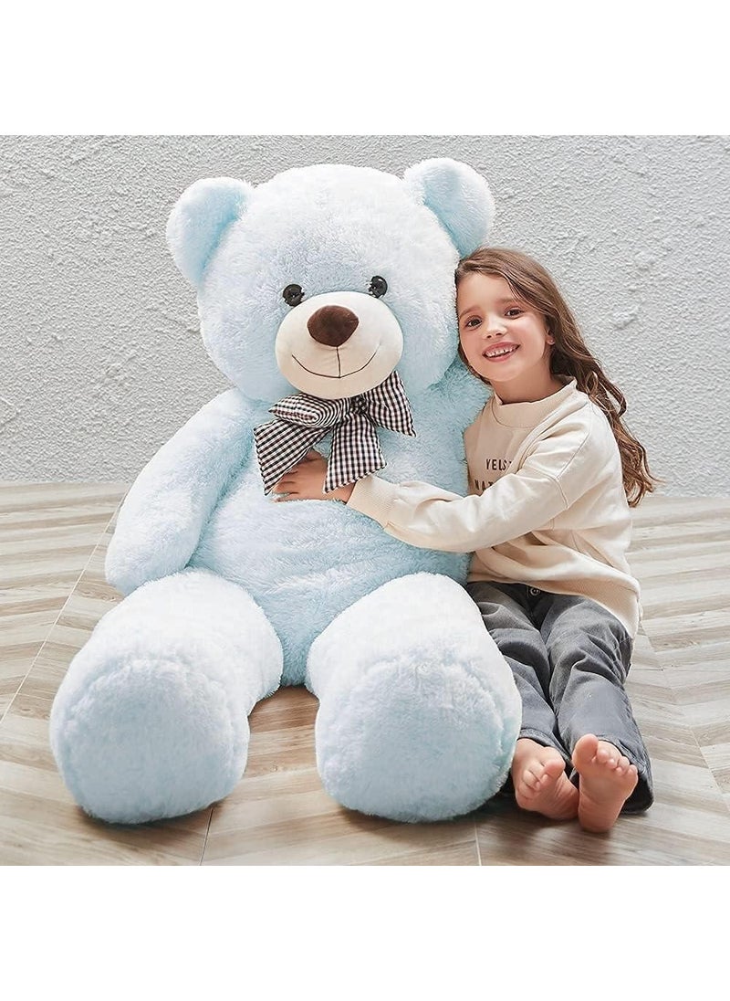 SOLE Special for Lovers - 140 Cm Giant Size Cute Plush Big Bear with Bow Tie - 100% Local, Plush Teddy Bear  - Image 2