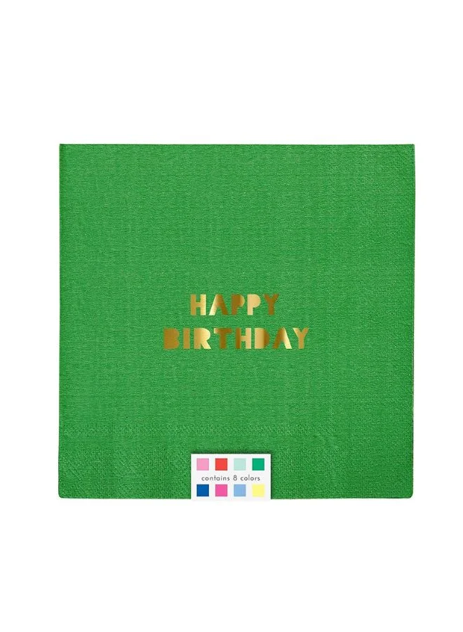 Meri Meri Happy Birthday to You LG Napkin
