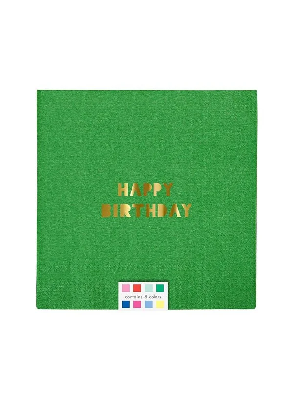 Meri Meri Happy Birthday to You LG Napkin