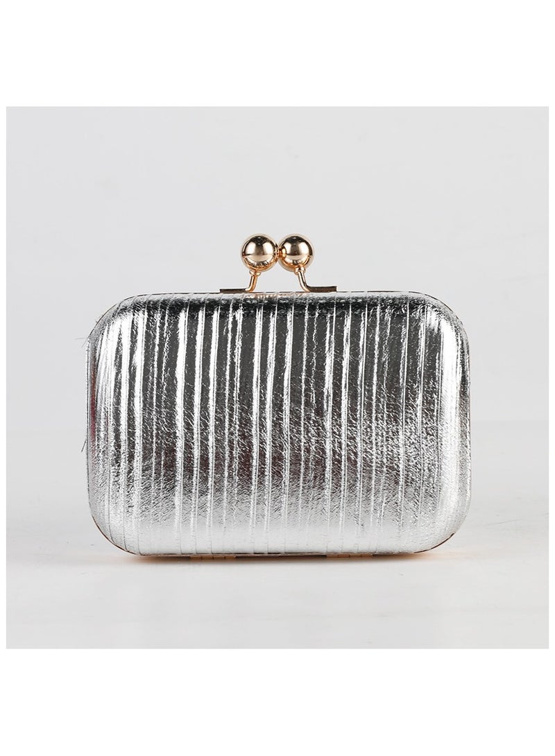 Miluraining Women Clutch Bag Evening Bag Purse Small Crossbody Bag PU Leather Material Handbag Shoulder Bag Satchel Bags Suitable for Party Prom Wedding  - Image 1